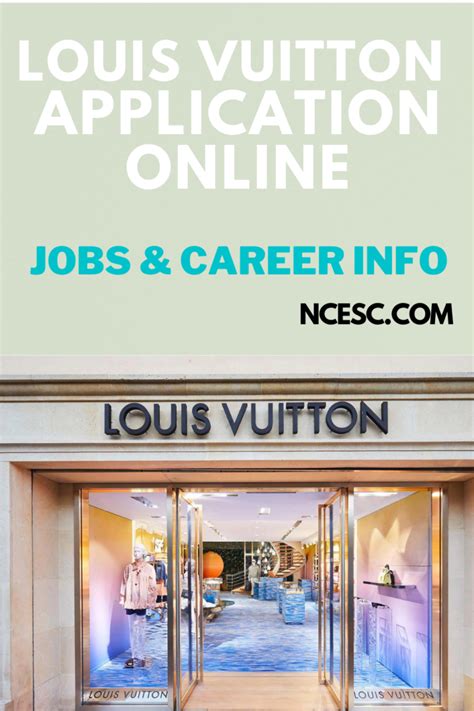 louis vuitton application process|Louis Vuitton warehouse jobs.